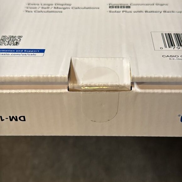 Casio XL Desktop Calculator Silver DM-1200BM - Picture 7 of 8